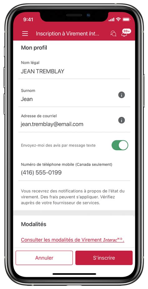 Virement Interac : comment envoyer de l'argent par courriel, texto.